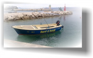 Beach boat "Mila"